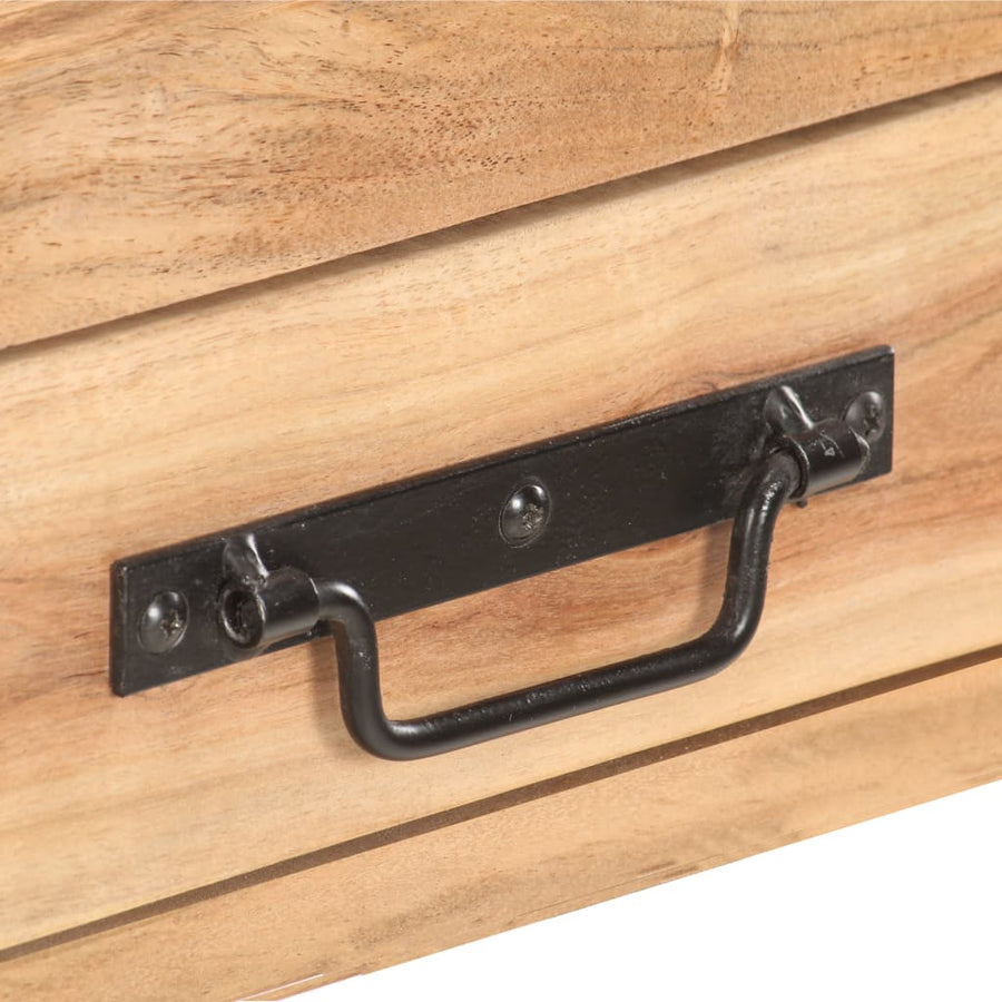 Dressoir 120x30x75 cm massief acaciahout