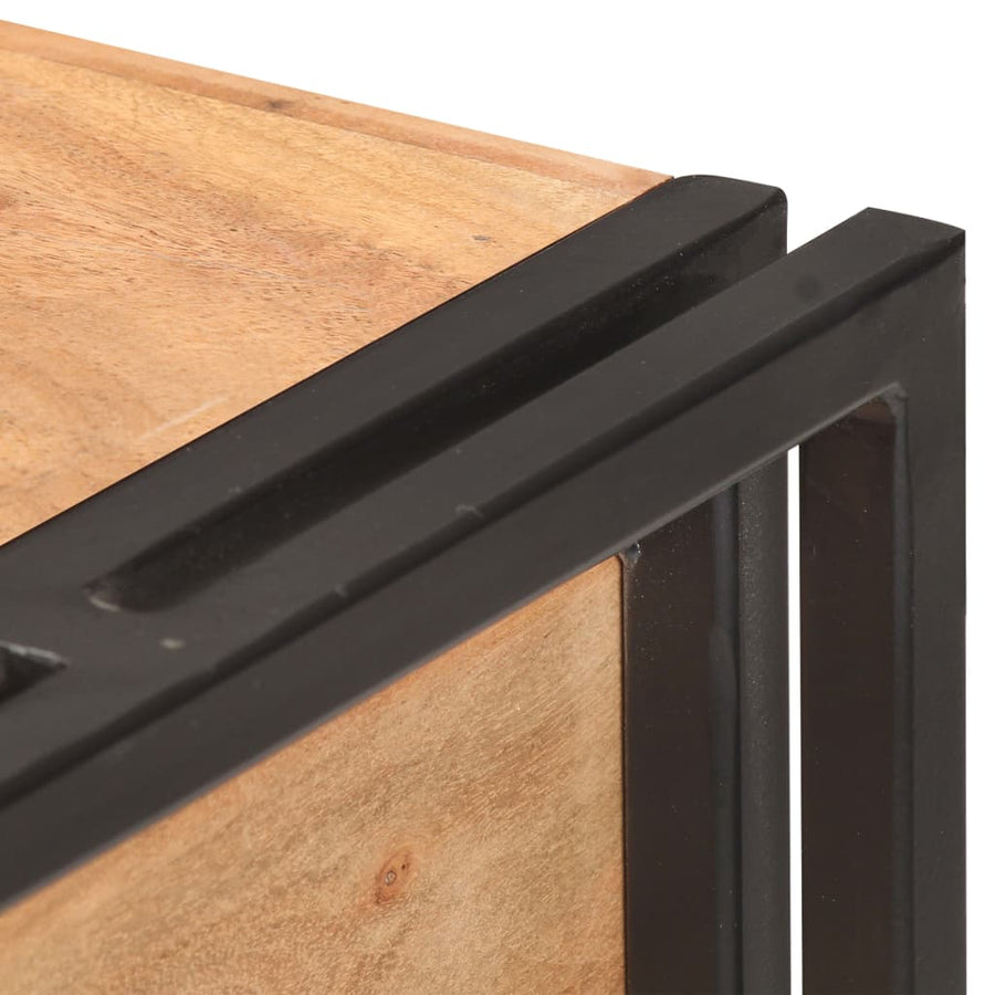 Dressoir 120x30x75 cm massief acaciahout