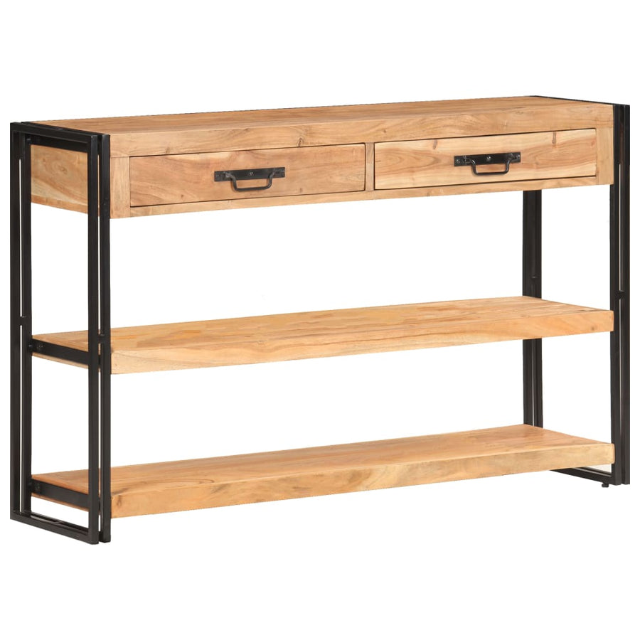Dressoir 120x30x75 cm massief acaciahout