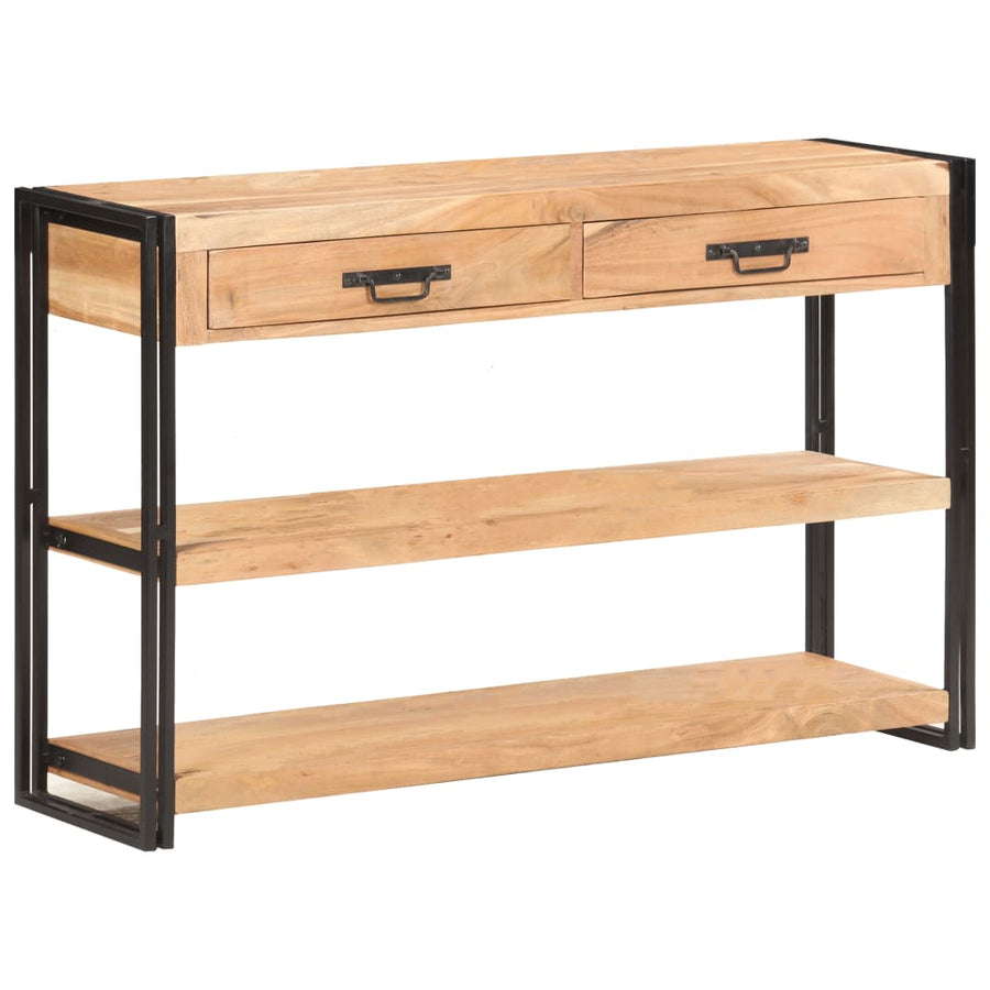 Dressoir 120x30x75 cm massief acaciahout