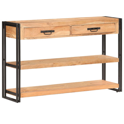 Dressoir 120x30x75 cm massief acaciahout