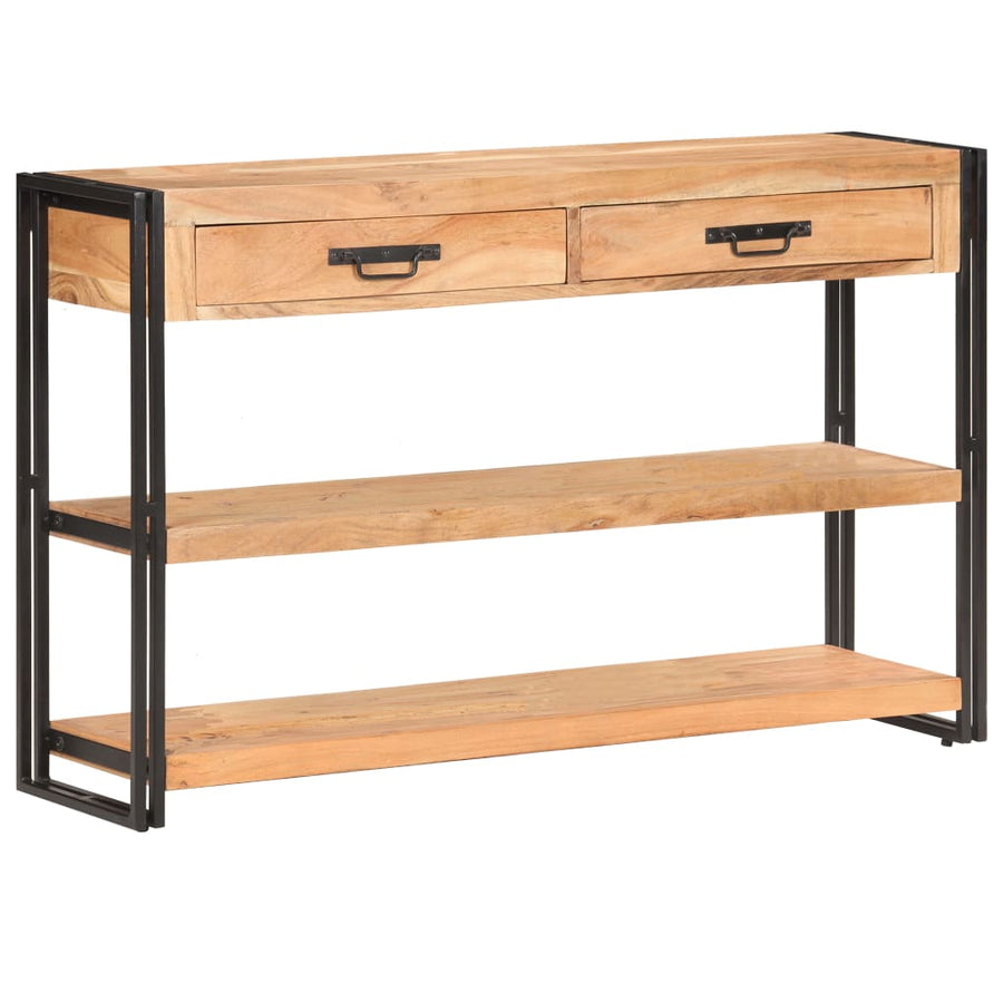 Dressoir 120x30x75 cm massief acaciahout