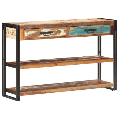 Dressoir 120x30x75 cm massief gerecycled hout