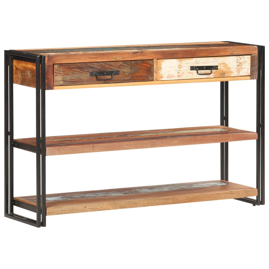 Dressoir 120x30x75 cm massief gerecycled hout