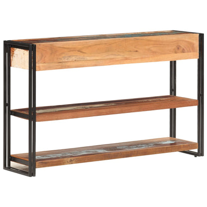 Dressoir 120x30x75 cm massief gerecycled hout