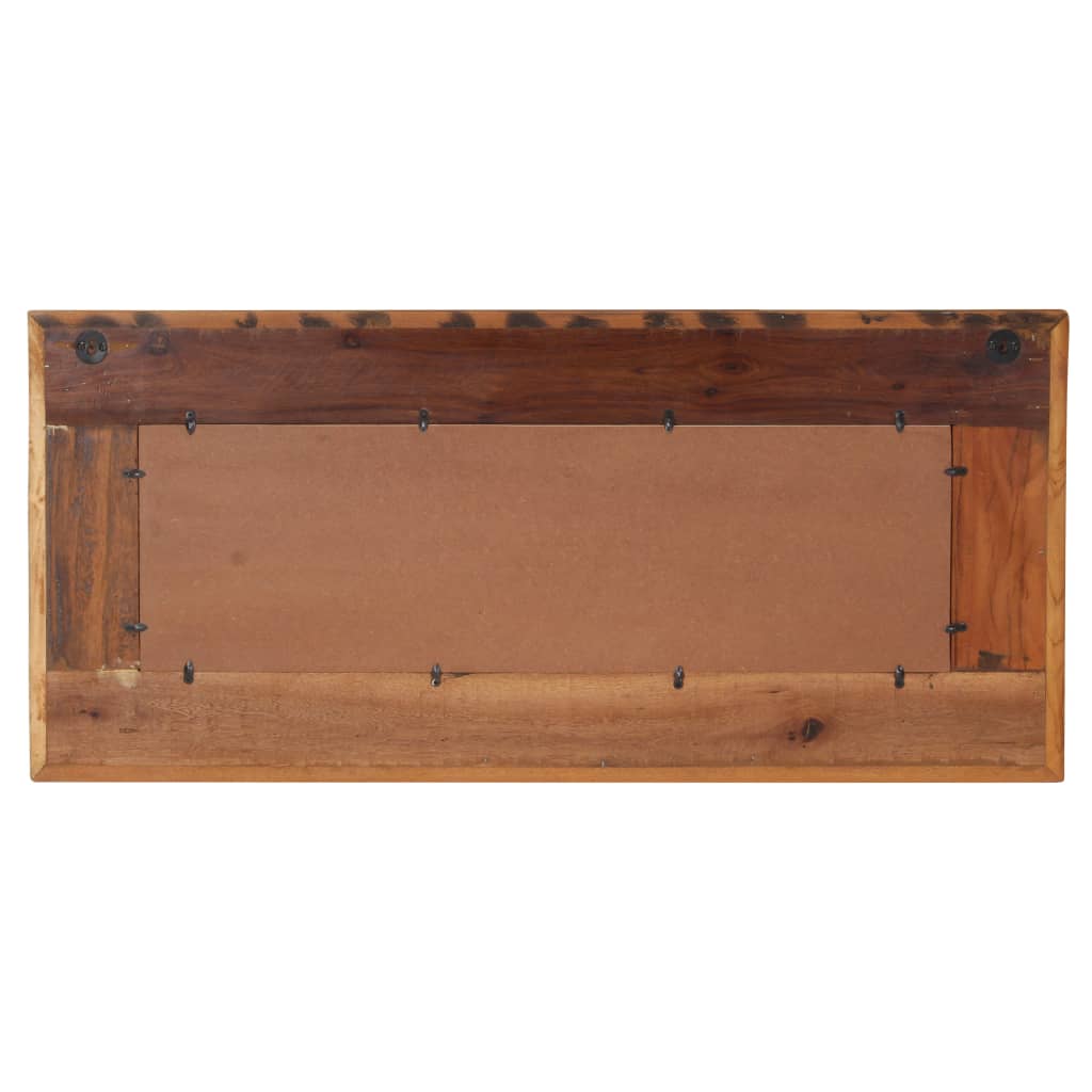 Spiegel Boeddha Massief Gerecycled Hout 110 x 50 cm