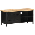 TV stand 90x30x41 cm rough mango wood