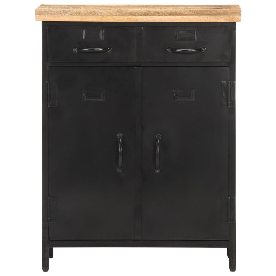 Dressoir 60x30x76 cm ruw mangohout