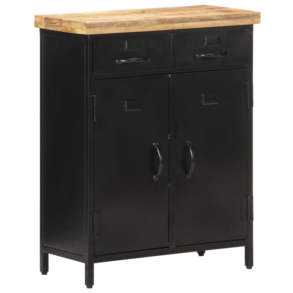 Dressoir 60x30x76 cm ruw mangohout