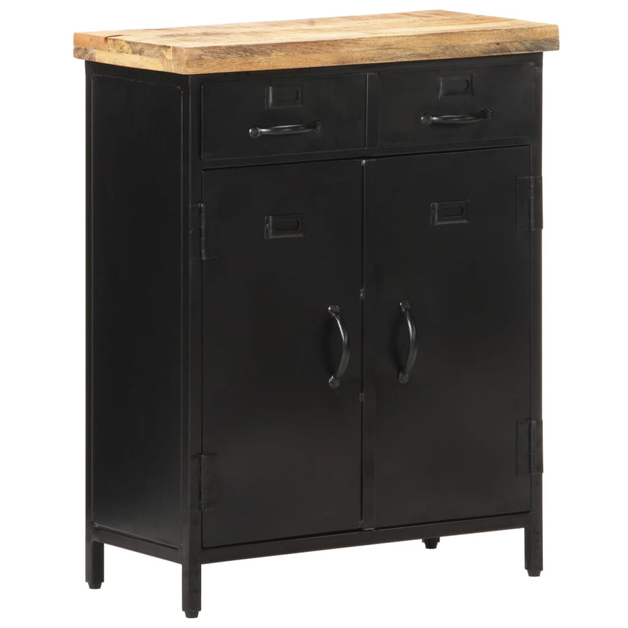Dressoir 60x30x76 cm ruw mangohout