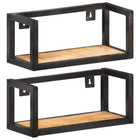 Wall shelves Dark Green 40 cm