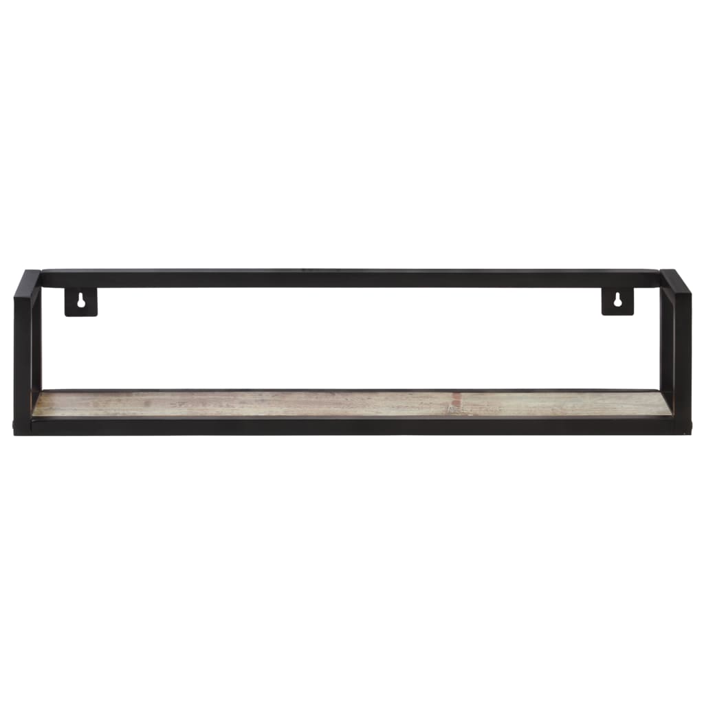 Wandschappen Donkergrijs 80 cm