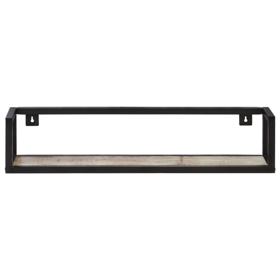 Wandschappen Donkergrijs 80 cm