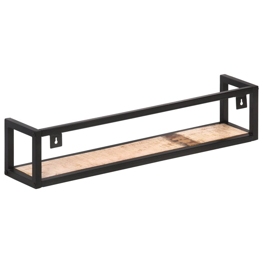 Wandschappen Donkergrijs 80 cm