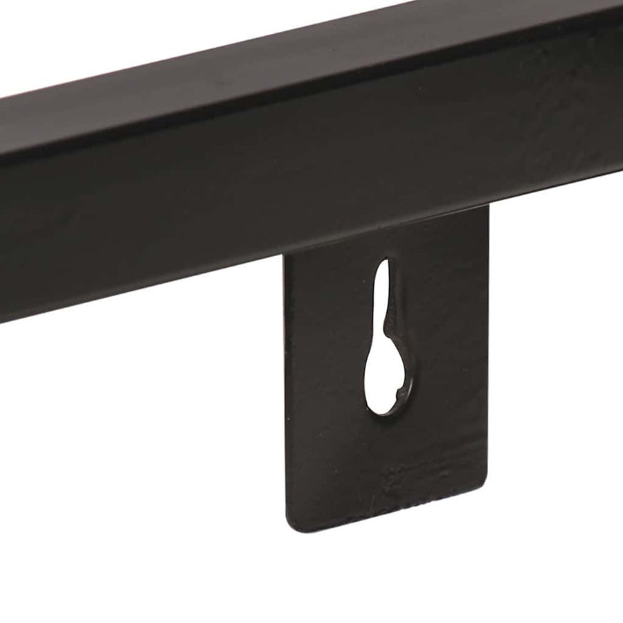 Wandschappen Donkergrijs 80 cm