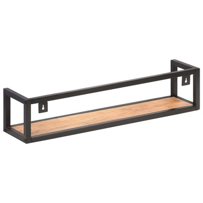 Wandschappen Zwart 80 cm