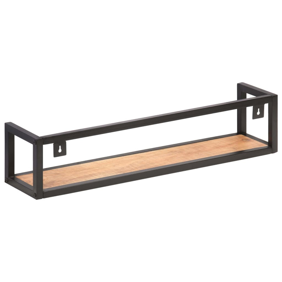 Wandschappen Zwart 80 cm
