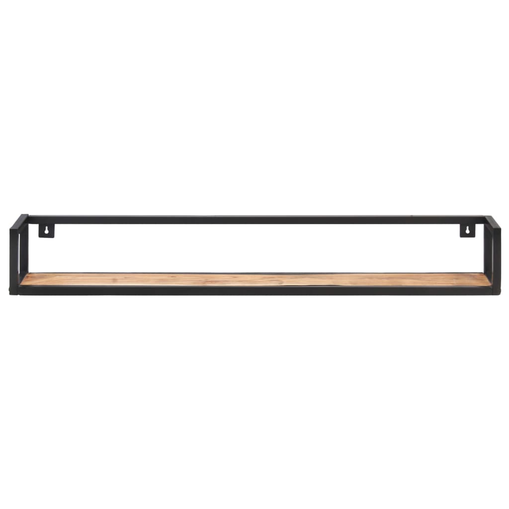 Wandschappen Zwart 120 cm