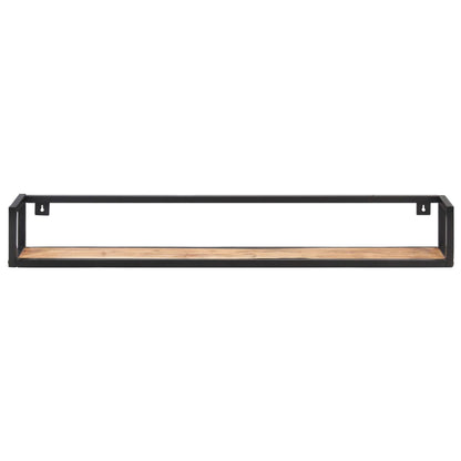 Wandschappen Zwart 120 cm