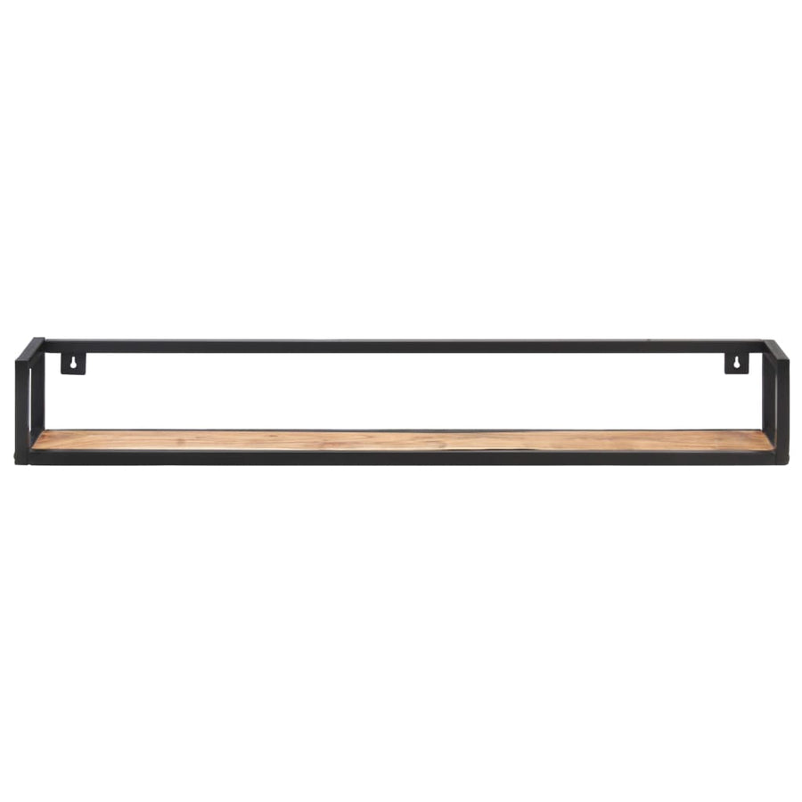 Wandschappen Zwart 120 cm