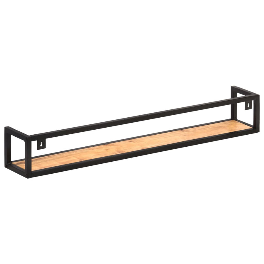 Wandschappen Zwart 120 cm