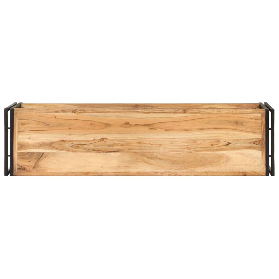 Tv-meubel 120x30x40 cm massief acaciahout 120 x 30 x 40 cm Massief acaciahout