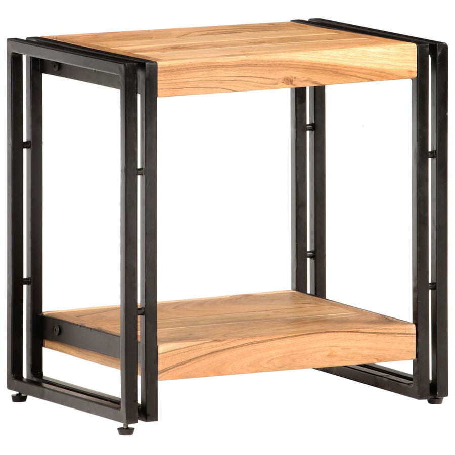 Bijzettafel 40X30X40 Cm Massief acaciahout