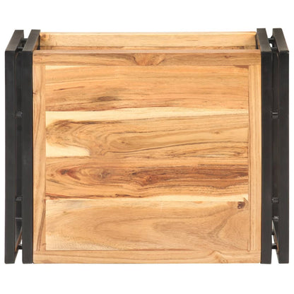 Bijzettafel 40X30X40 Cm Massief acaciahout