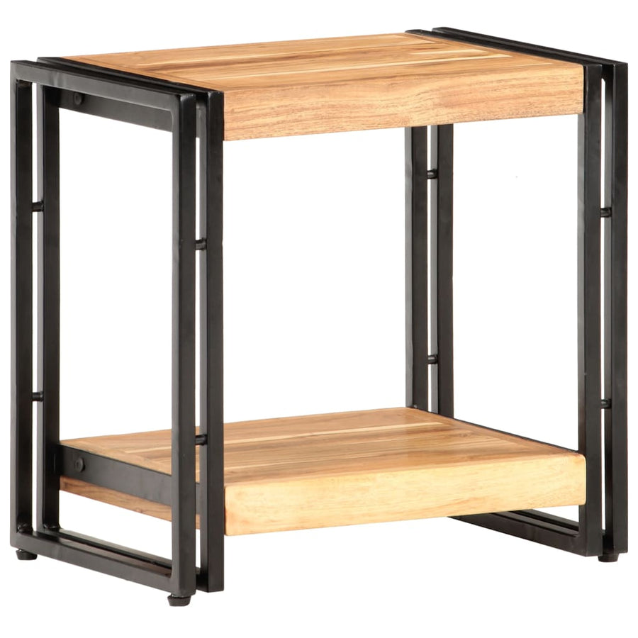 Bijzettafel 40X30X40 Cm Massief acaciahout