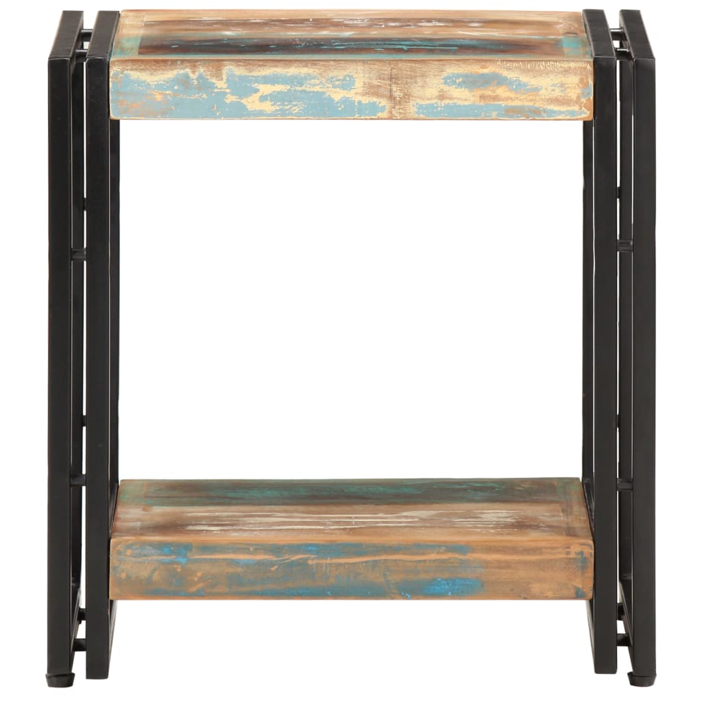 Bijzettafel 40X30X40 Cm massief gerecycled hout