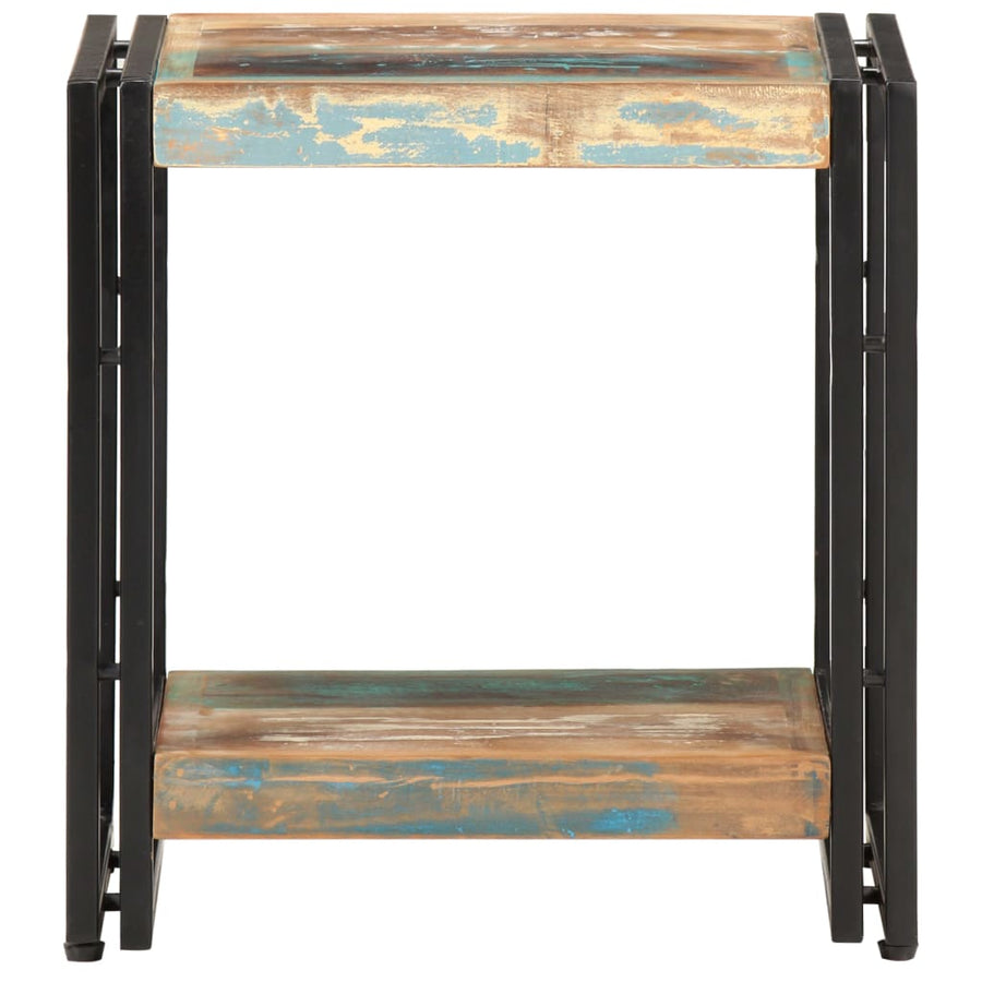 Bijzettafel 40X30X40 Cm massief gerecycled hout