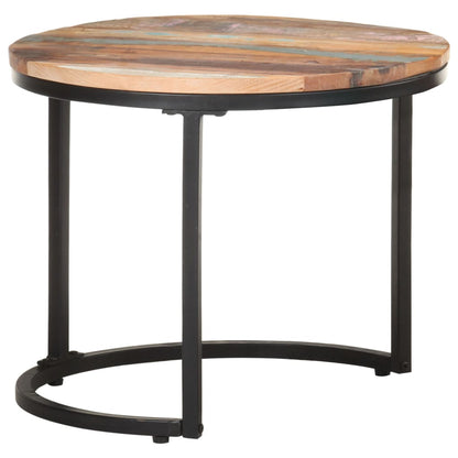 Bijzettafel massief gerecycled hout