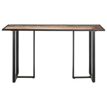 Eettafel 140 cm massief gerecycled hout