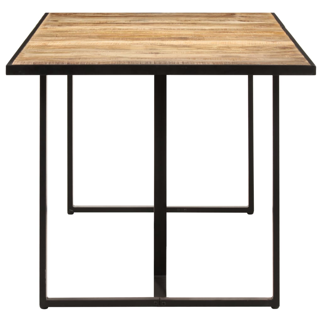 Eettafel 60 Cm 160 x 80 x 76 cm Ruw mangohout