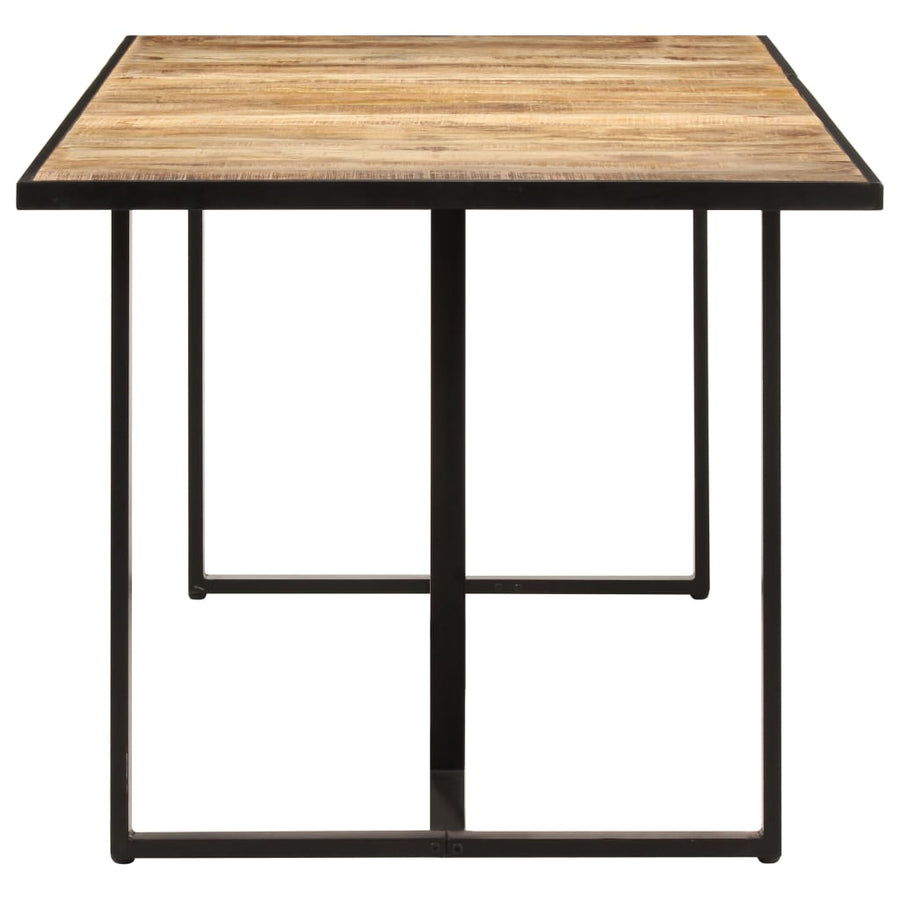 Eettafel 60 Cm 160 x 80 x 76 cm Ruw mangohout