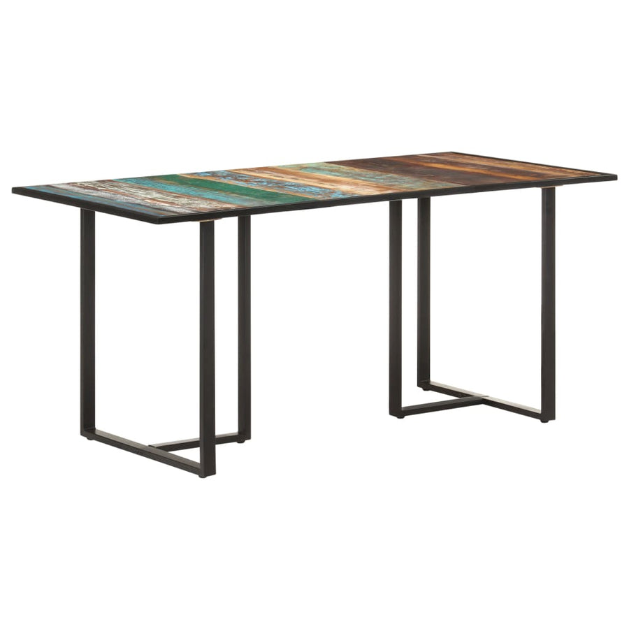 Eettafel 160 cm massief gerecycled hout