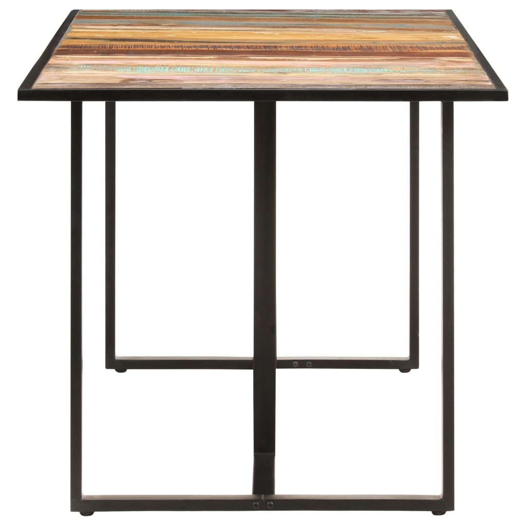 Eettafel 60 Cm 160 x 80 x 76 cm massief gerecycled hout