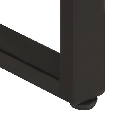 Eettafel 60 Cm 160 x 80 x 76 cm massief gerecycled hout