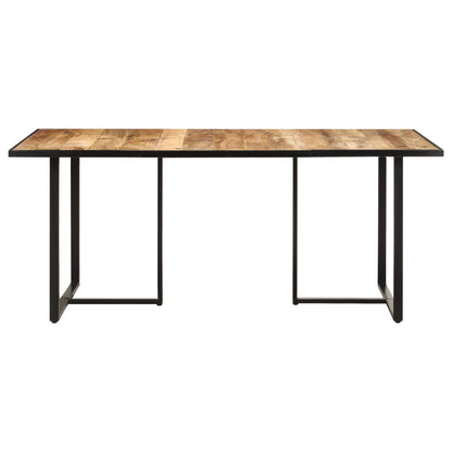 Eettafel 80 Cm 180 x 90 x 76 cm Ruw mangohout