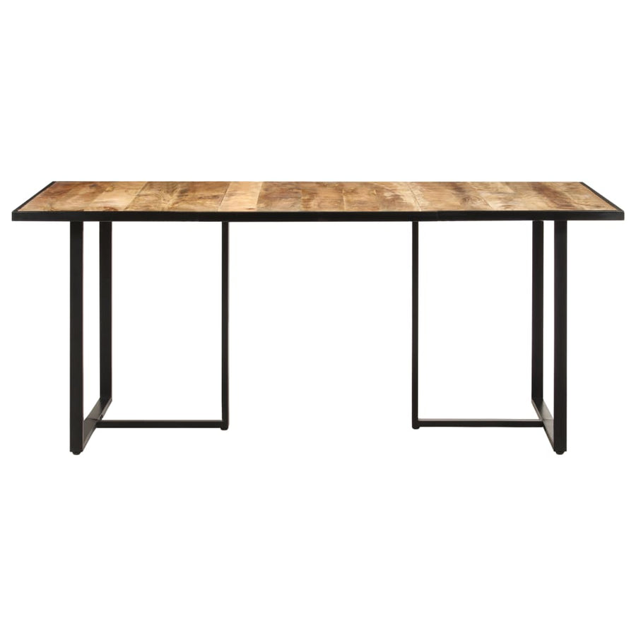 Eettafel 80 Cm 180 x 90 x 76 cm Ruw mangohout