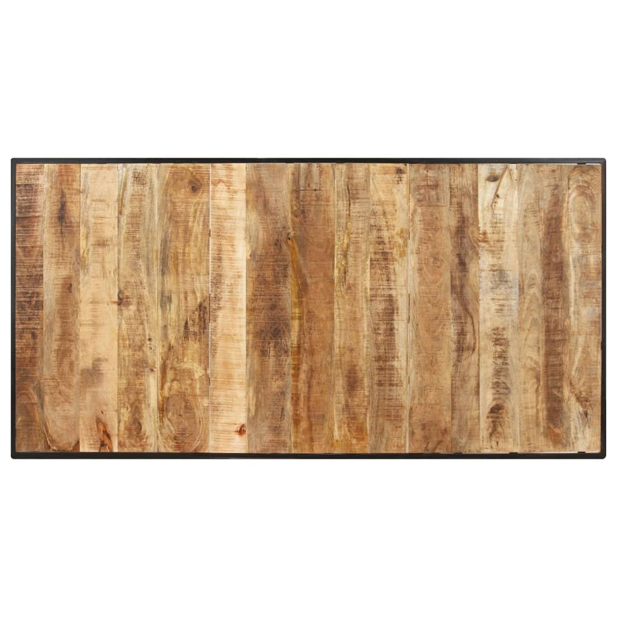 Eettafel 80 Cm 180 x 90 x 76 cm Ruw mangohout