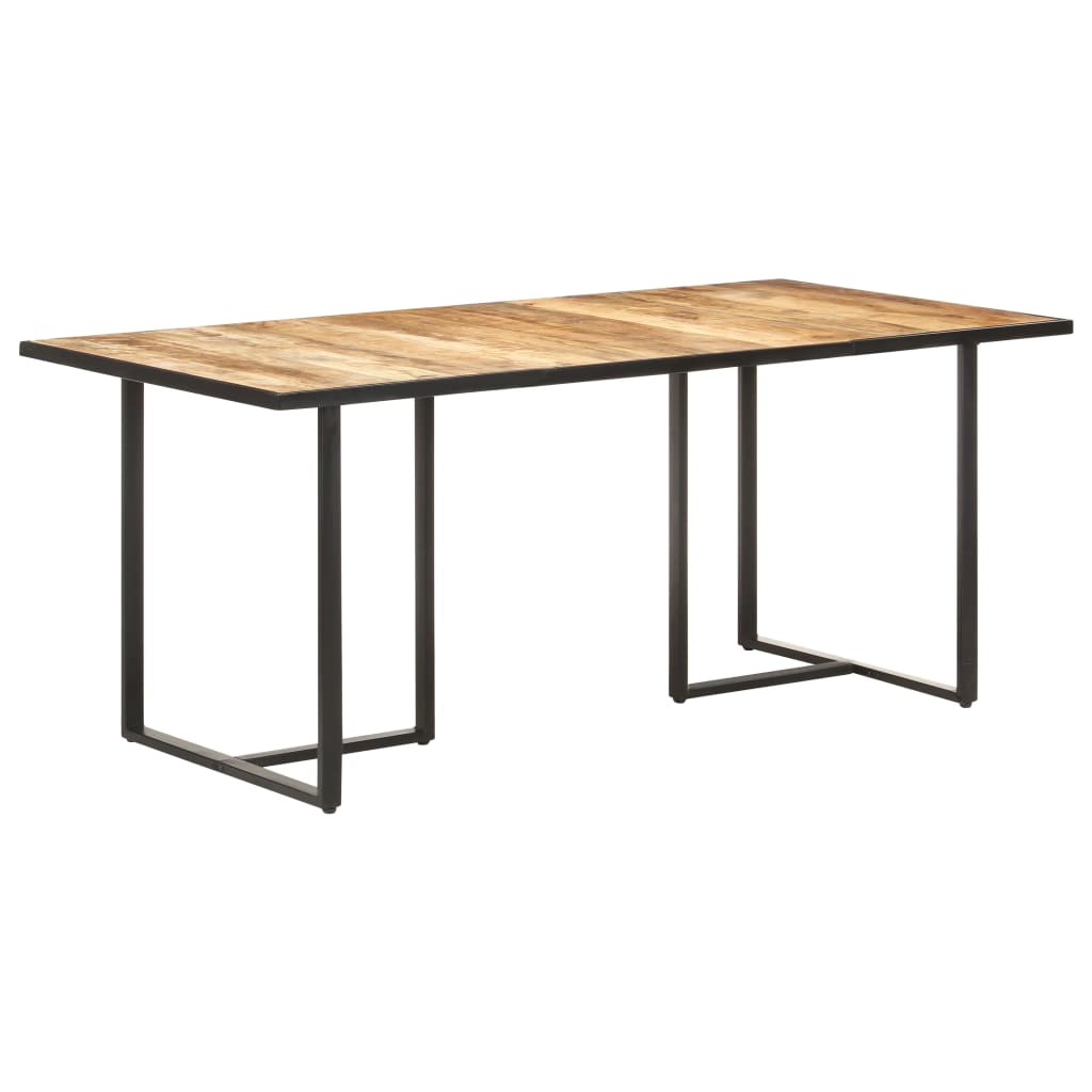 Eettafel 80 Cm 180 x 90 x 76 cm Ruw mangohout