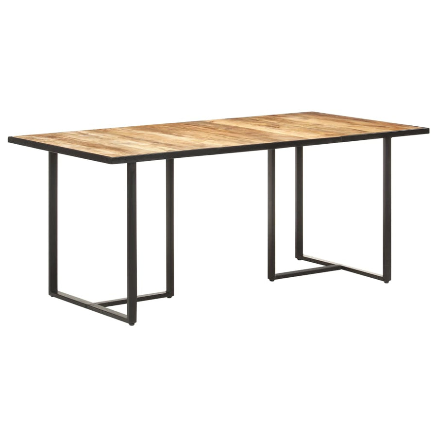 Eettafel 80 Cm 180 x 90 x 76 cm Ruw mangohout