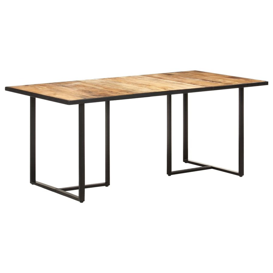Eettafel 80 Cm 180 x 90 x 76 cm Ruw mangohout
