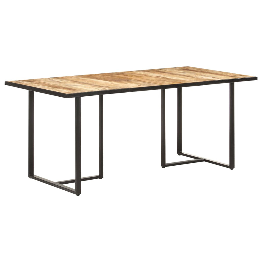Eettafel 80 Cm 180 x 90 x 76 cm Ruw mangohout
