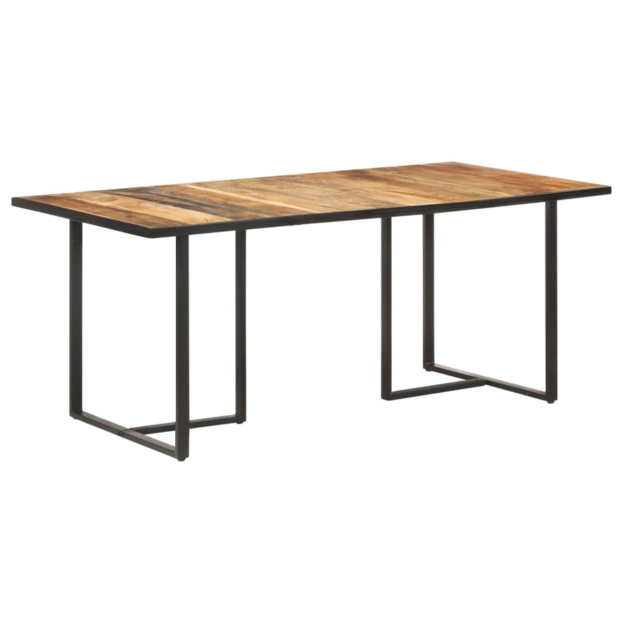 Eettafel 80 Cm 180 x 90 x 76 cm Ruw mangohout