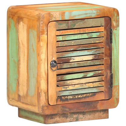 Nachtkastje 40x30x50 cm massief gerecycled hout