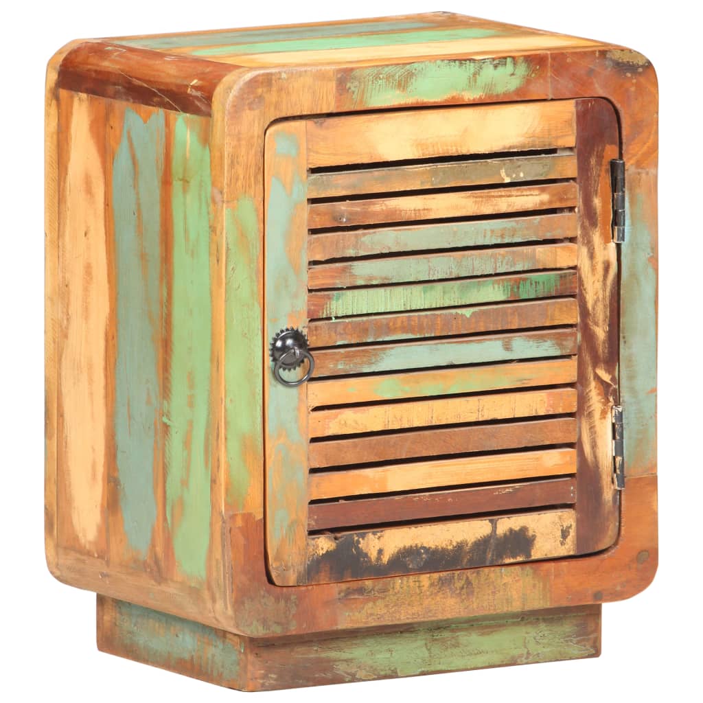 Nachtkastje 40x30x50 cm massief gerecycled hout