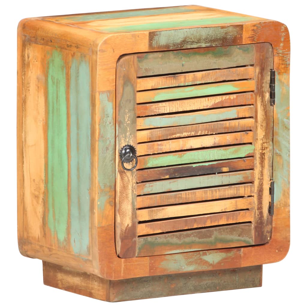Nachtkastje 40x30x50 cm massief gerecycled hout