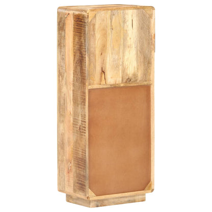 Hoge Kast 45X32X110 Cm Ruw mangohout